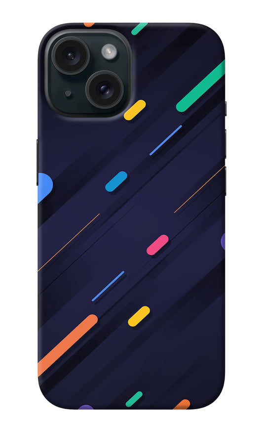 Abstract Design iPhone 15 Back Cover