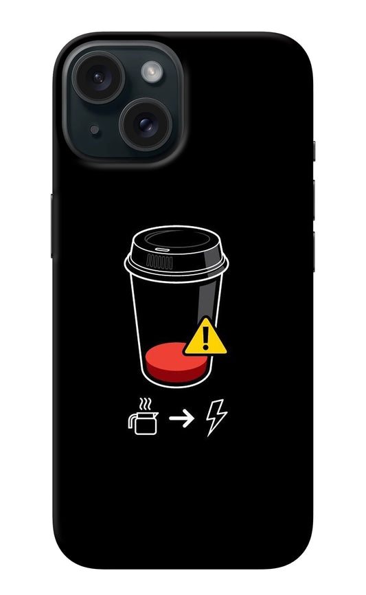Coffee iPhone 15 Back Cover