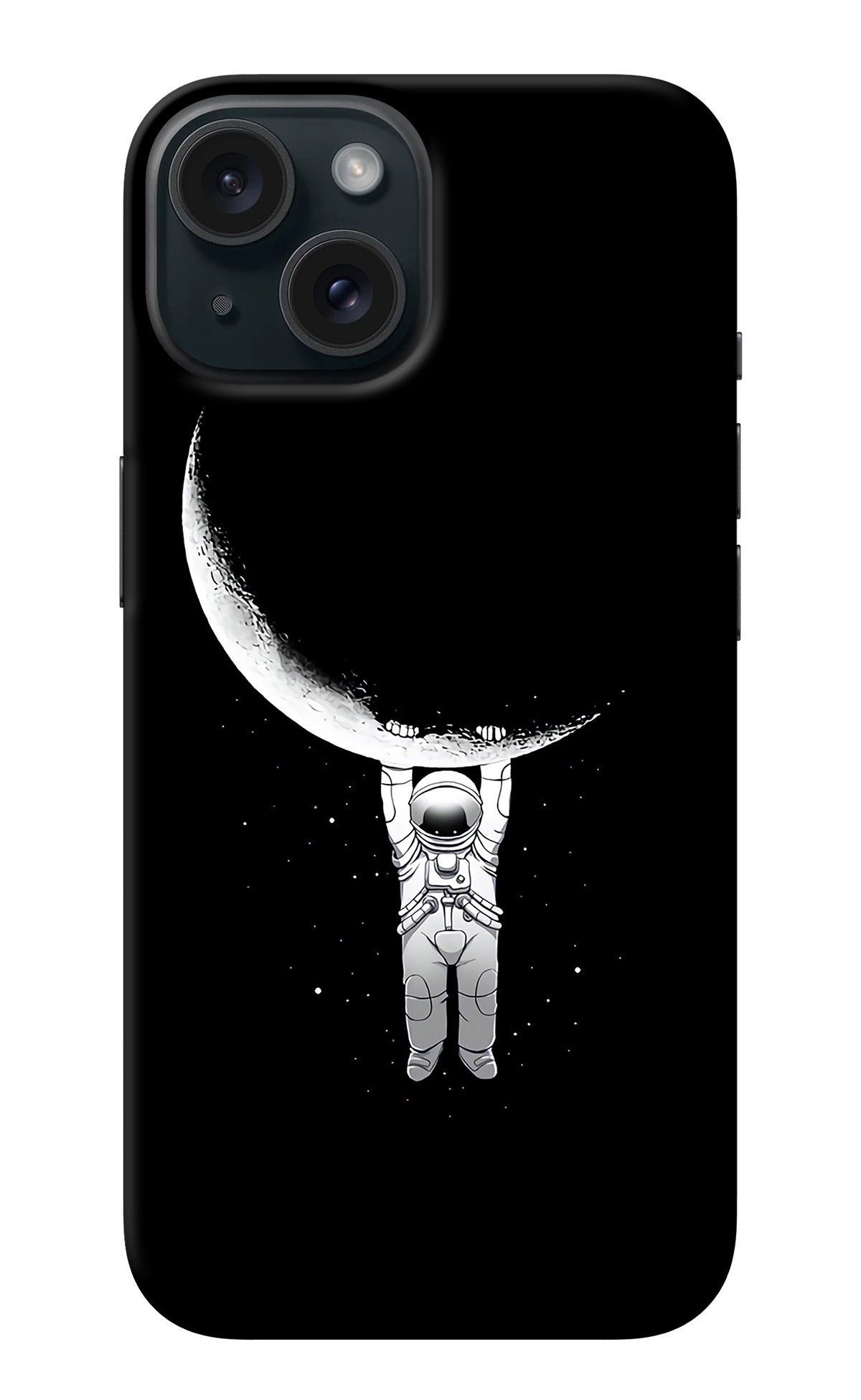 Moon Space iPhone 15 Back Cover