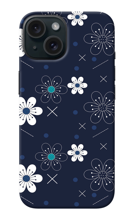 Flowers iPhone 15 Back Cover