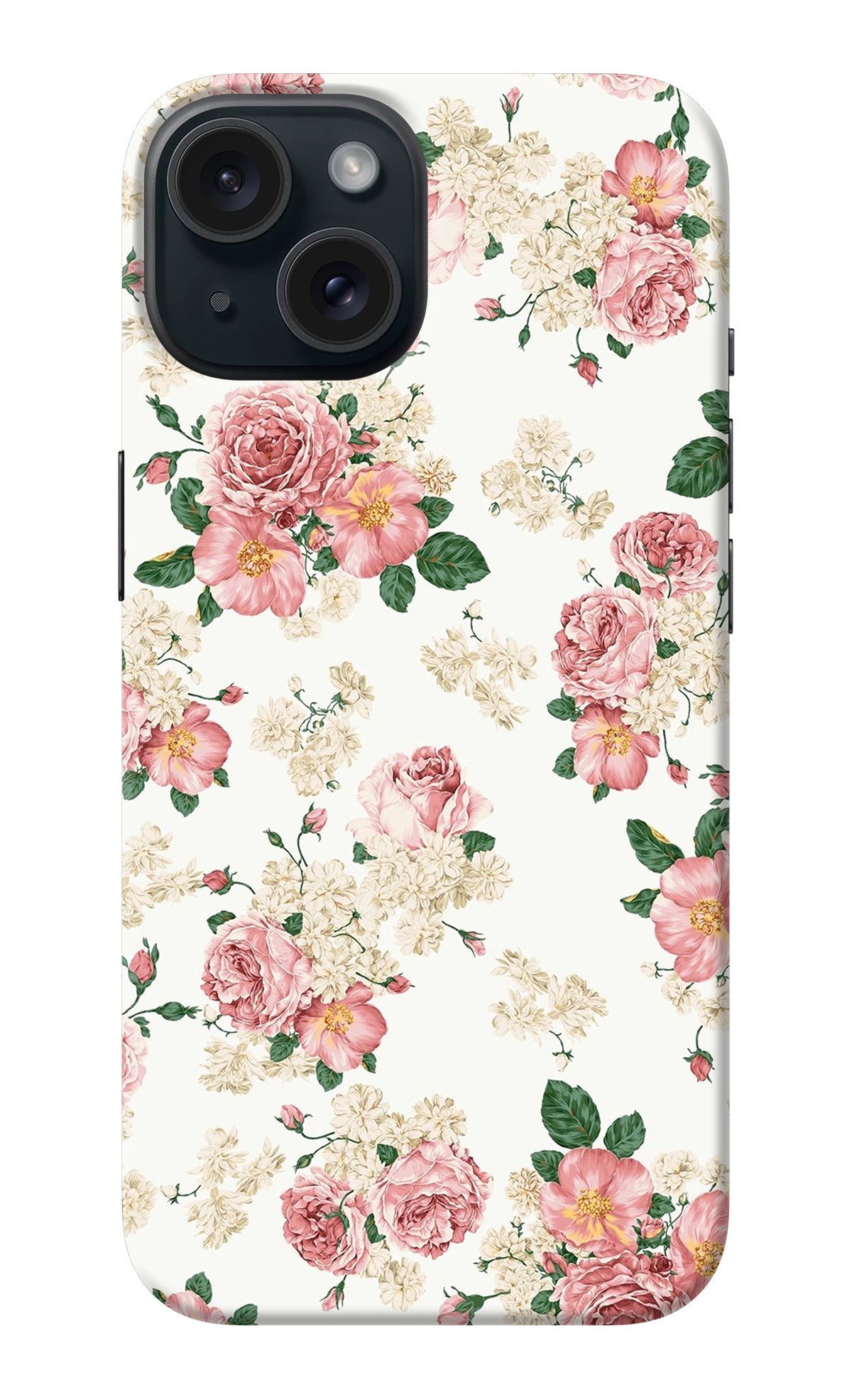 Flowers iPhone 15 Back Cover