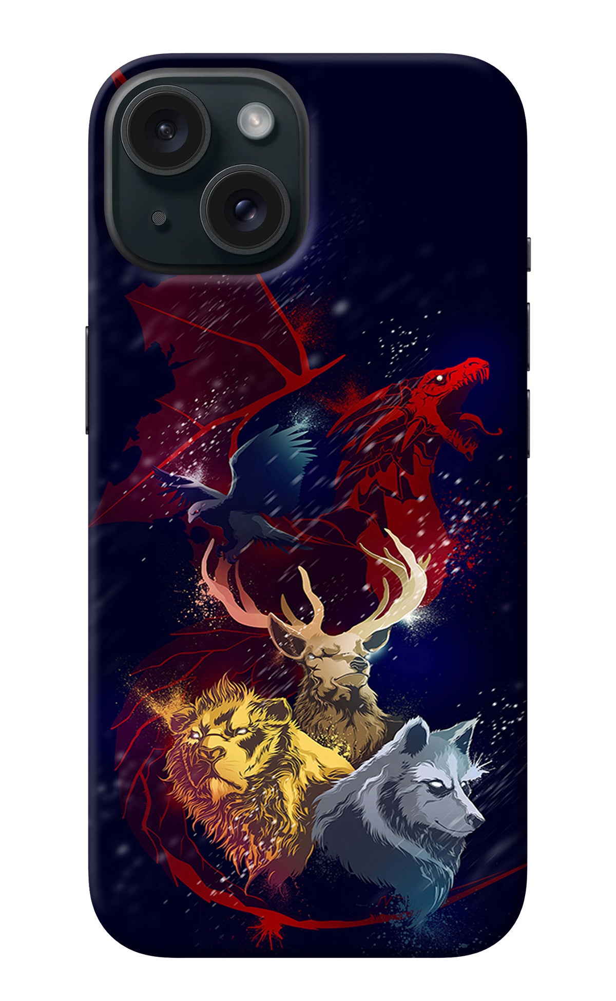 Game Of Thrones iPhone 15 Back Cover