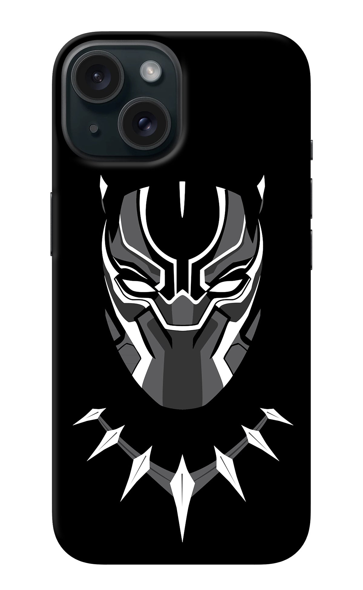 Black Panther iPhone 15 Back Cover
