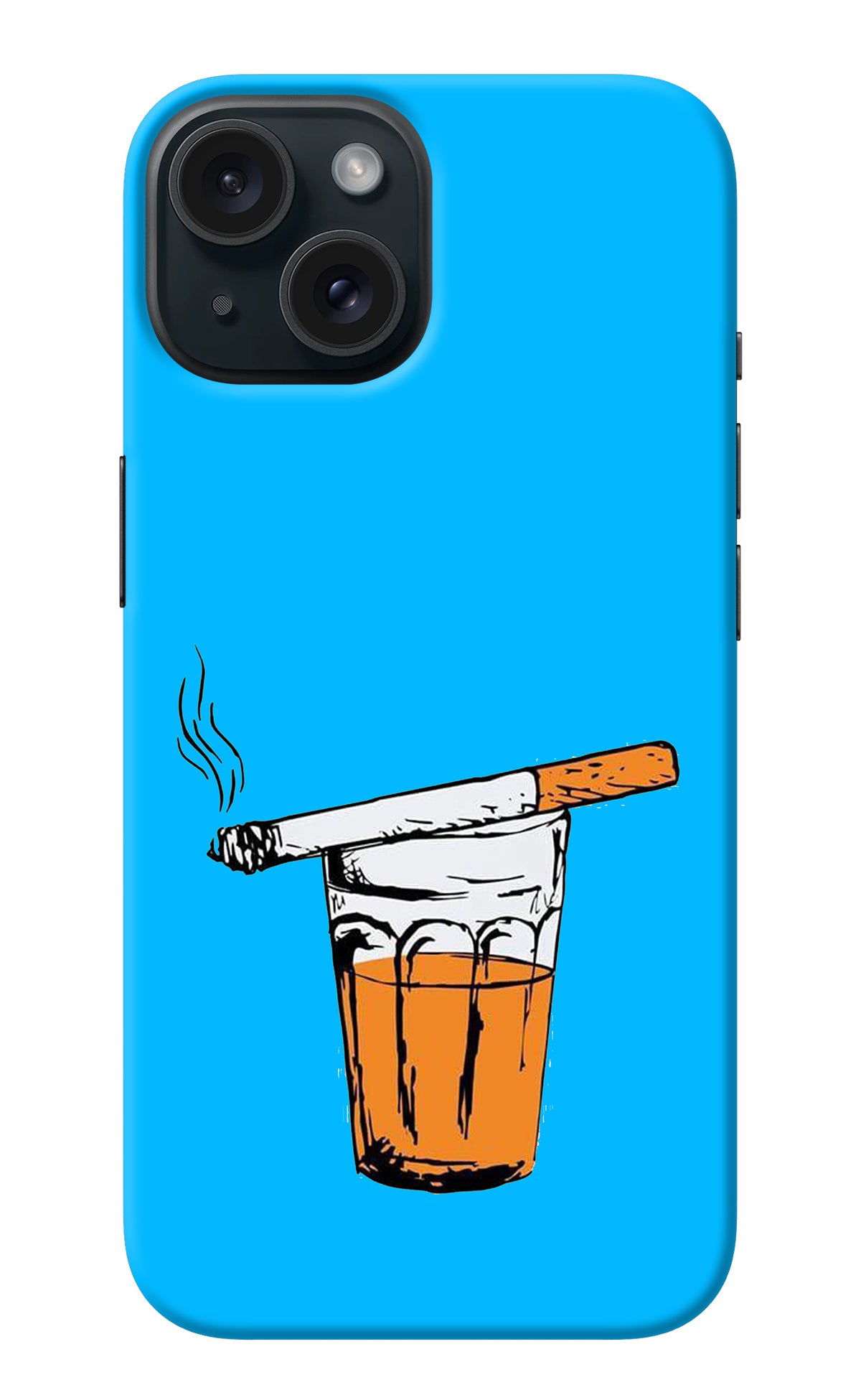 Chai Sutta iPhone 15 Back Cover