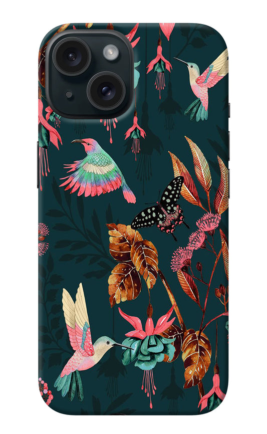 Birds iPhone 15 Back Cover