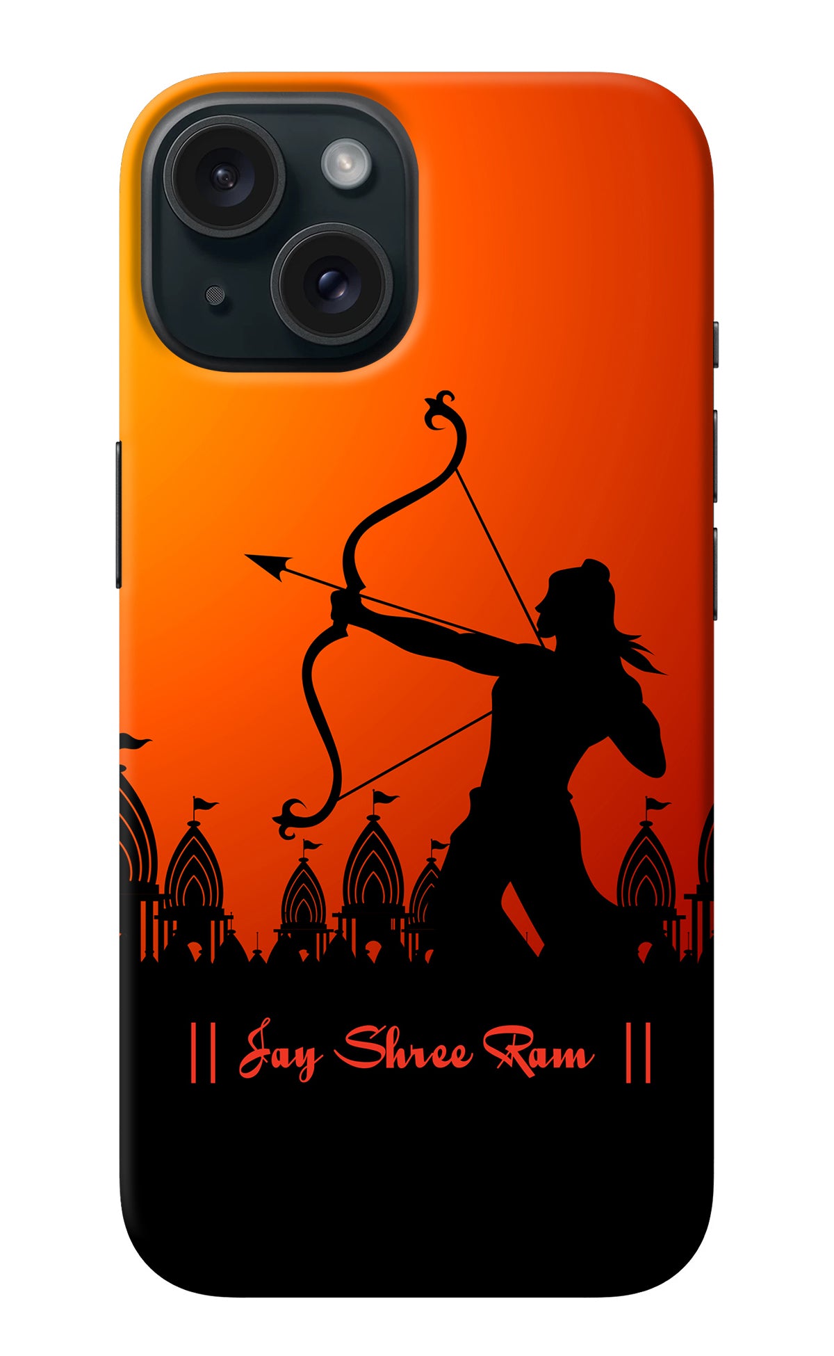 Lord Ram - 4 iPhone 15 Back Cover
