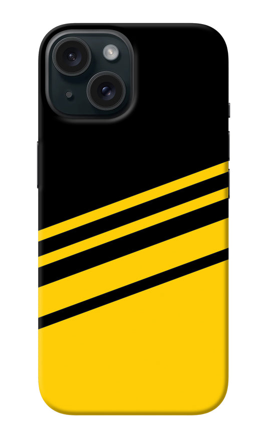 Yellow Shades iPhone 15 Back Cover