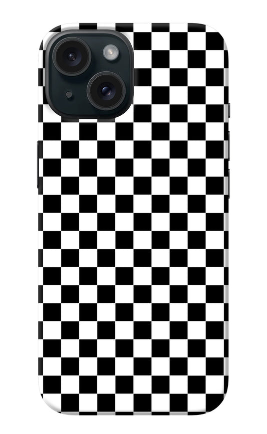 Chess Board iPhone 15 Back Cover