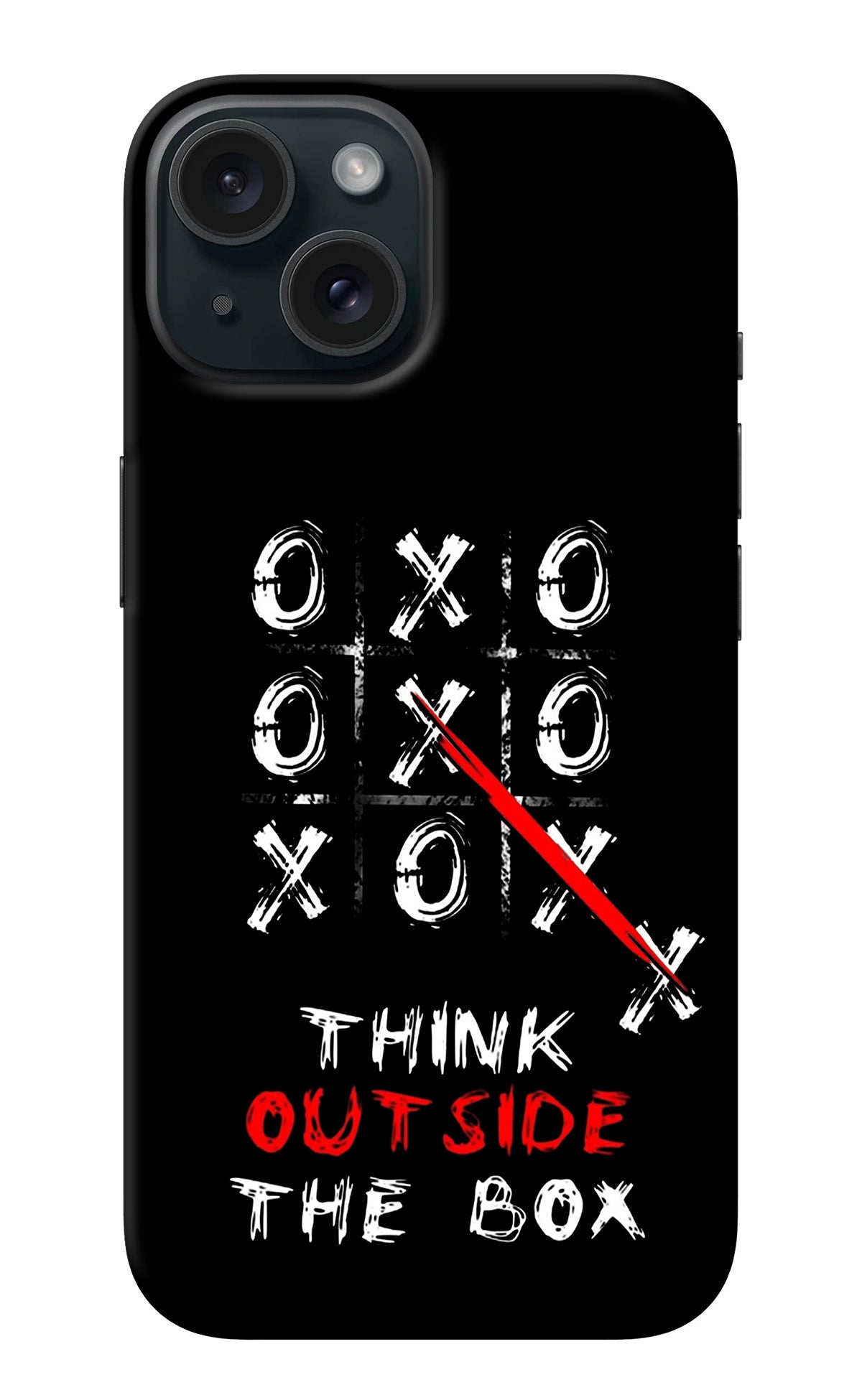 Think out of the BOX iPhone 15 Back Cover