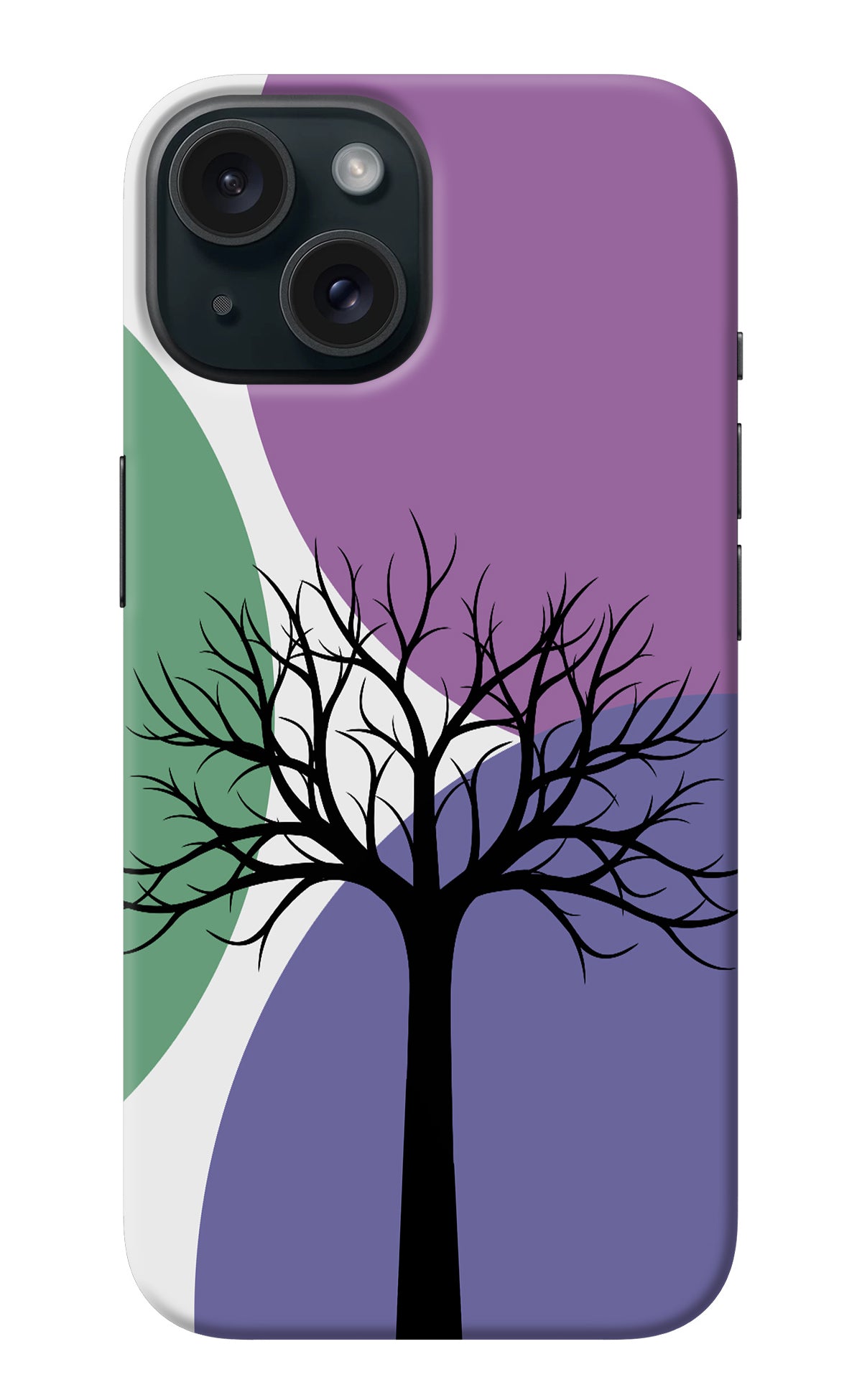 Tree Art iPhone 15 Back Cover