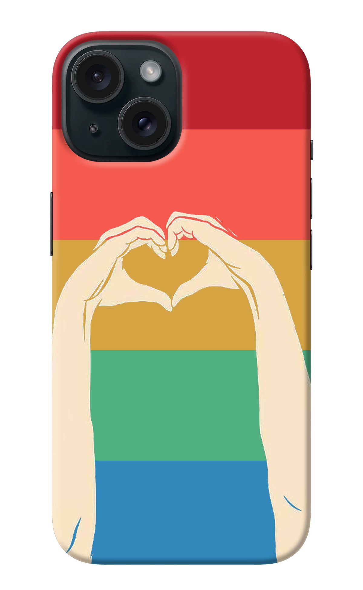 Vintage Love iPhone 15 Back Cover