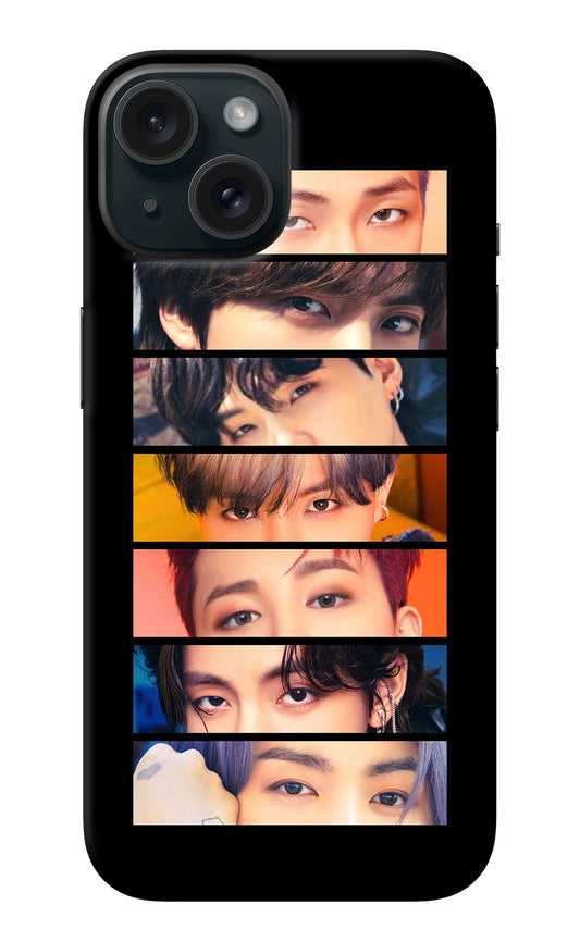 BTS Eyes iPhone 15 Back Cover