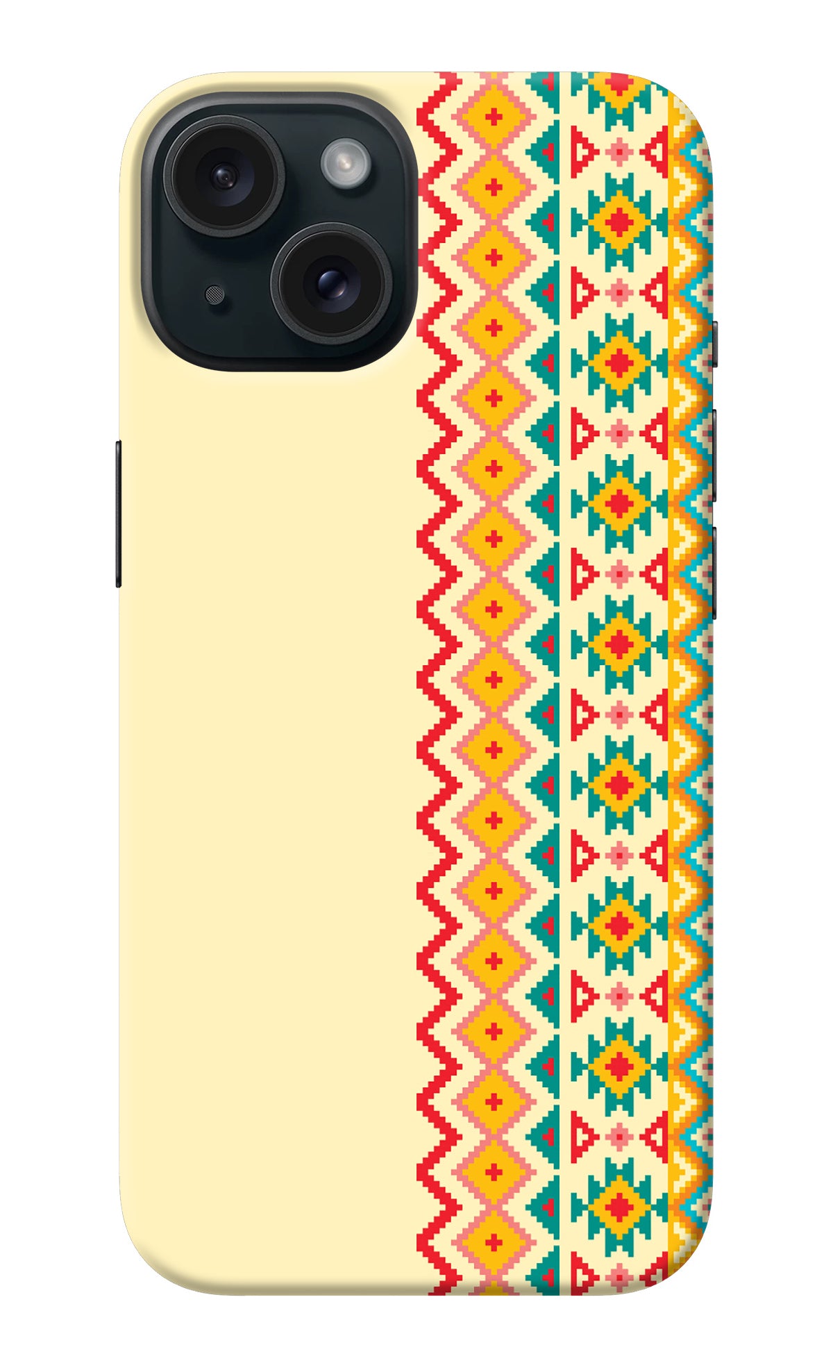 Ethnic Seamless iPhone 15 Back Cover