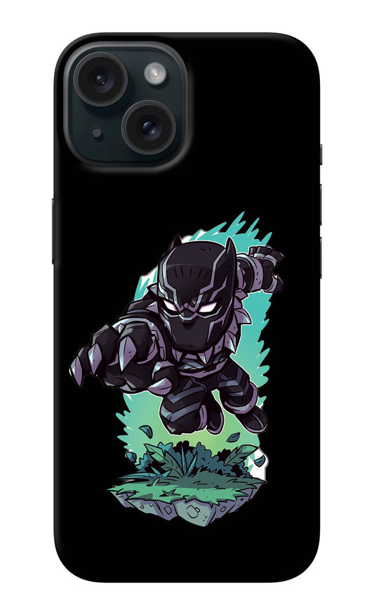 Black Panther iPhone 15 Back Cover