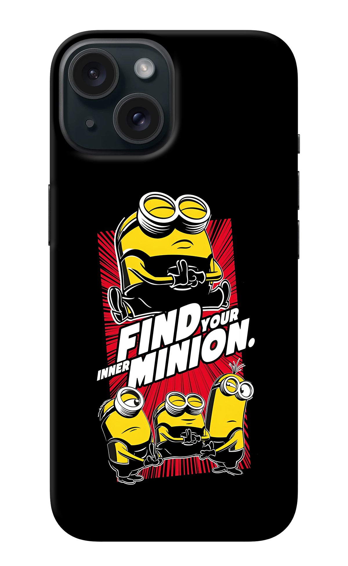 Find your inner Minion iPhone 15 Back Cover