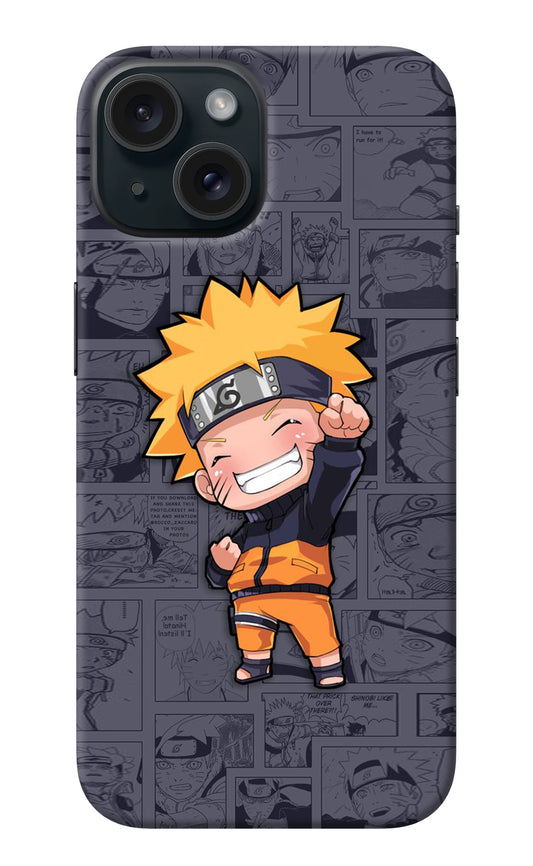 Chota Naruto iPhone 15 Back Cover