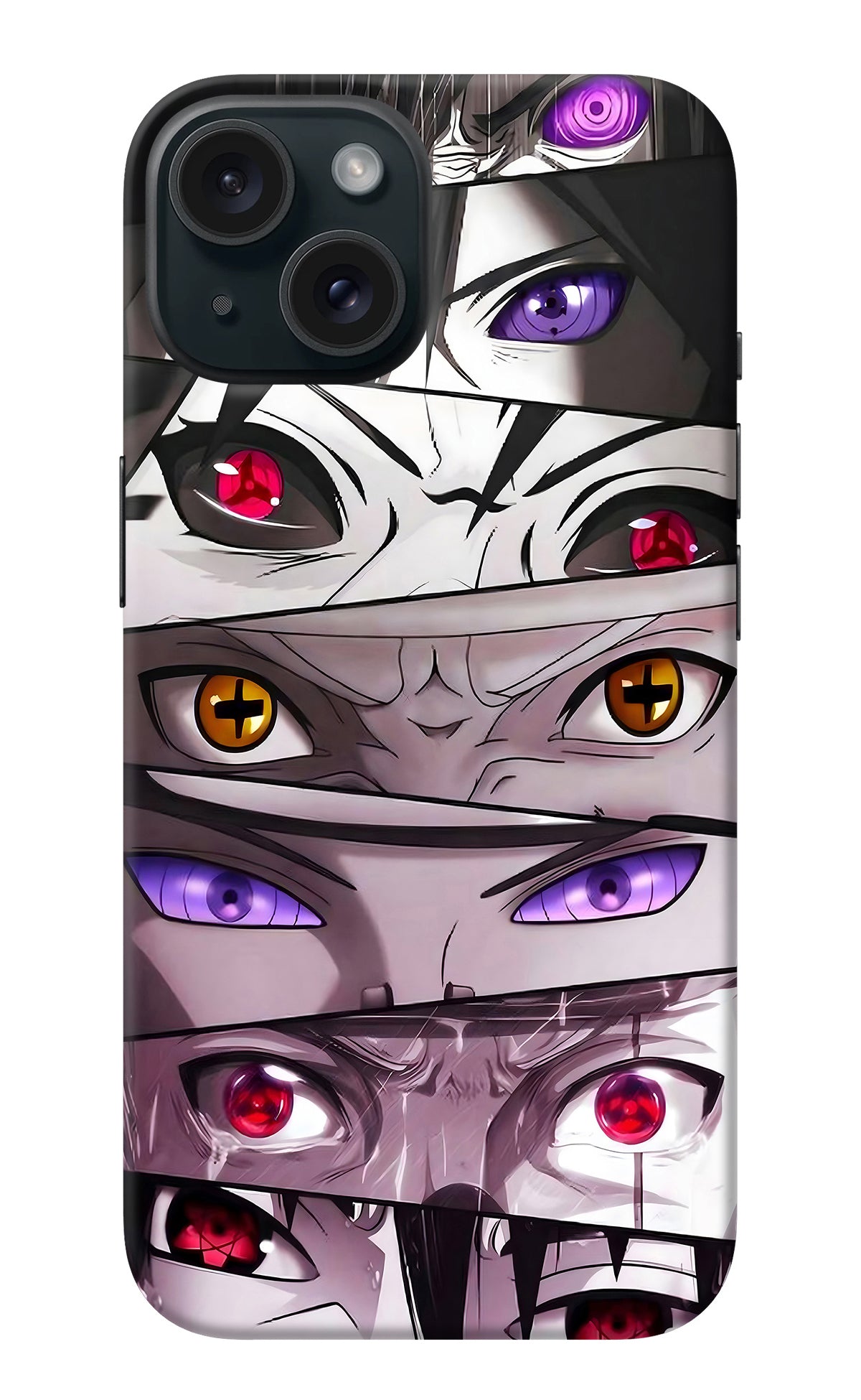 Naruto Anime iPhone 15 Back Cover