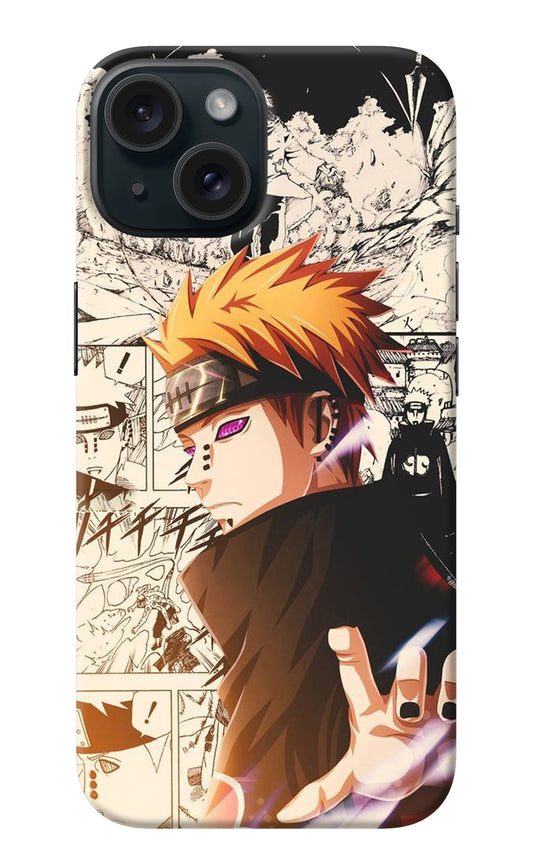 Pain Anime iPhone 15 Back Cover