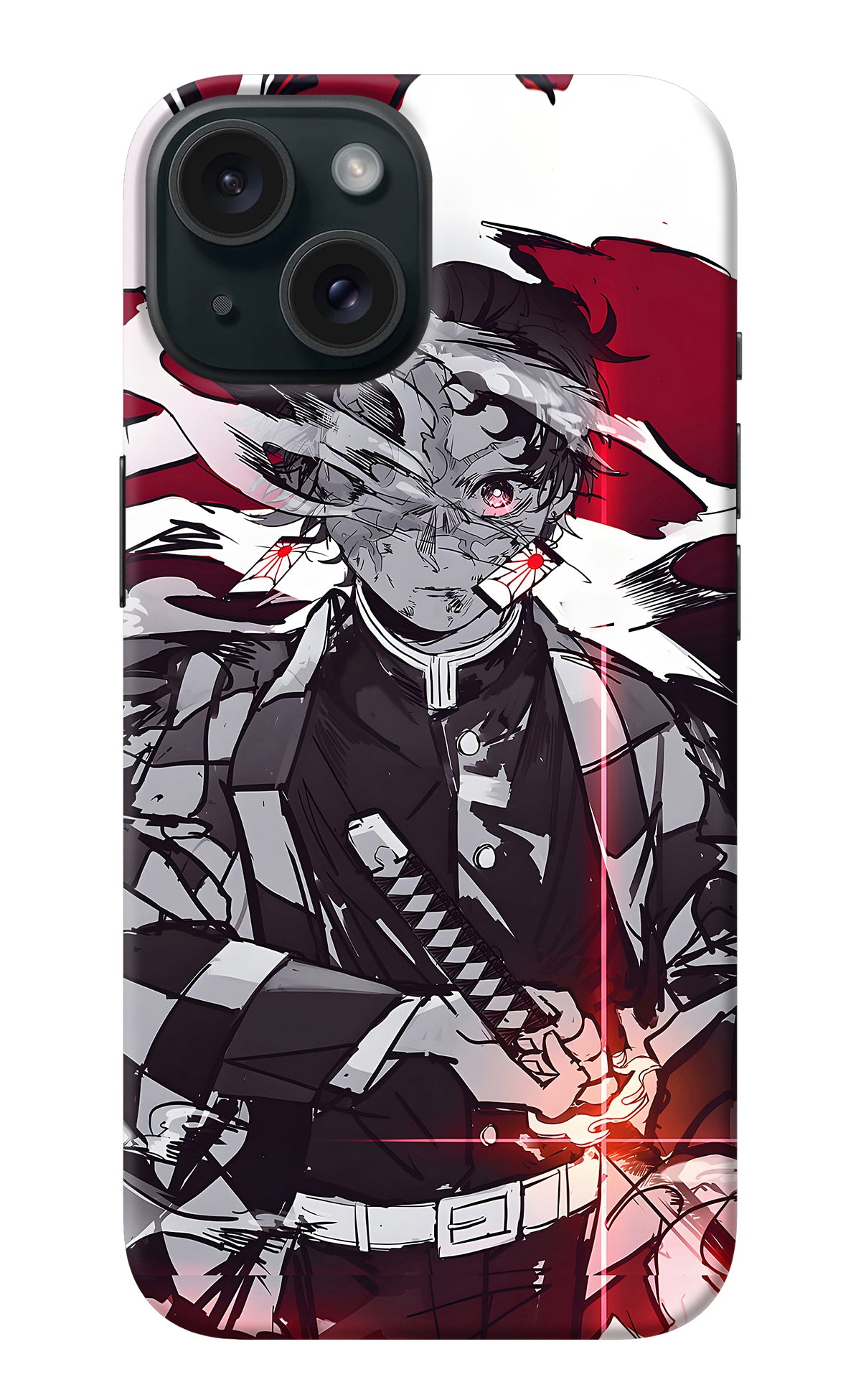 Demon Slayer iPhone 15 Back Cover