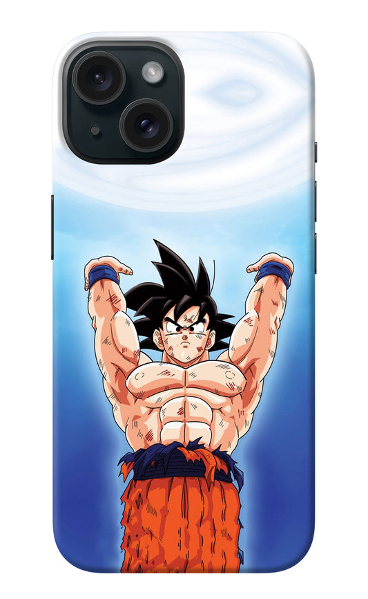 Goku Power iPhone 15 Back Cover