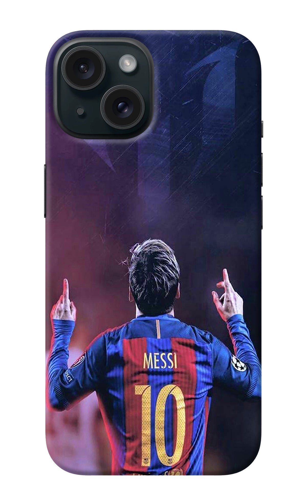 Messi iPhone 15 Plus Back Cover