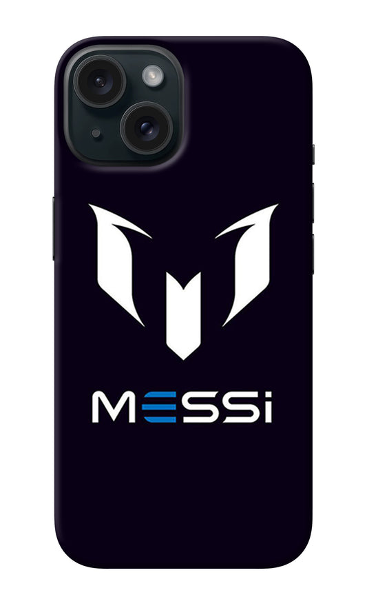 Messi Logo iPhone 15 Plus Back Cover