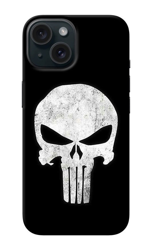 Punisher Skull iPhone 15 Plus Back Cover