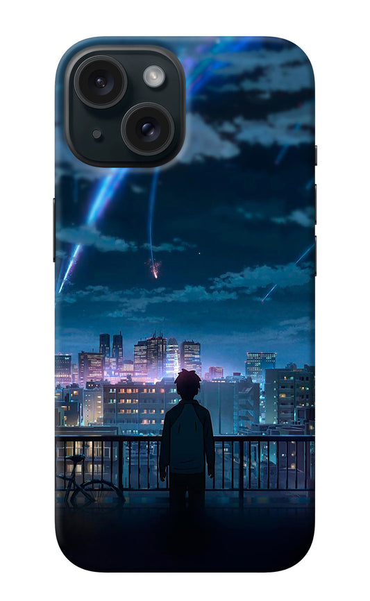 Anime iPhone 15 Plus Back Cover
