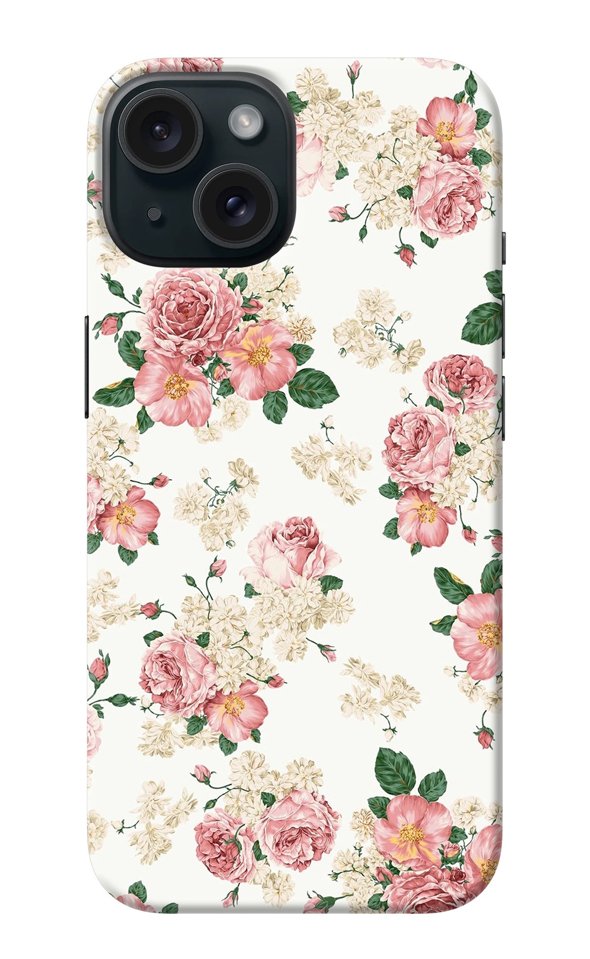 Flowers iPhone 15 Plus Back Cover