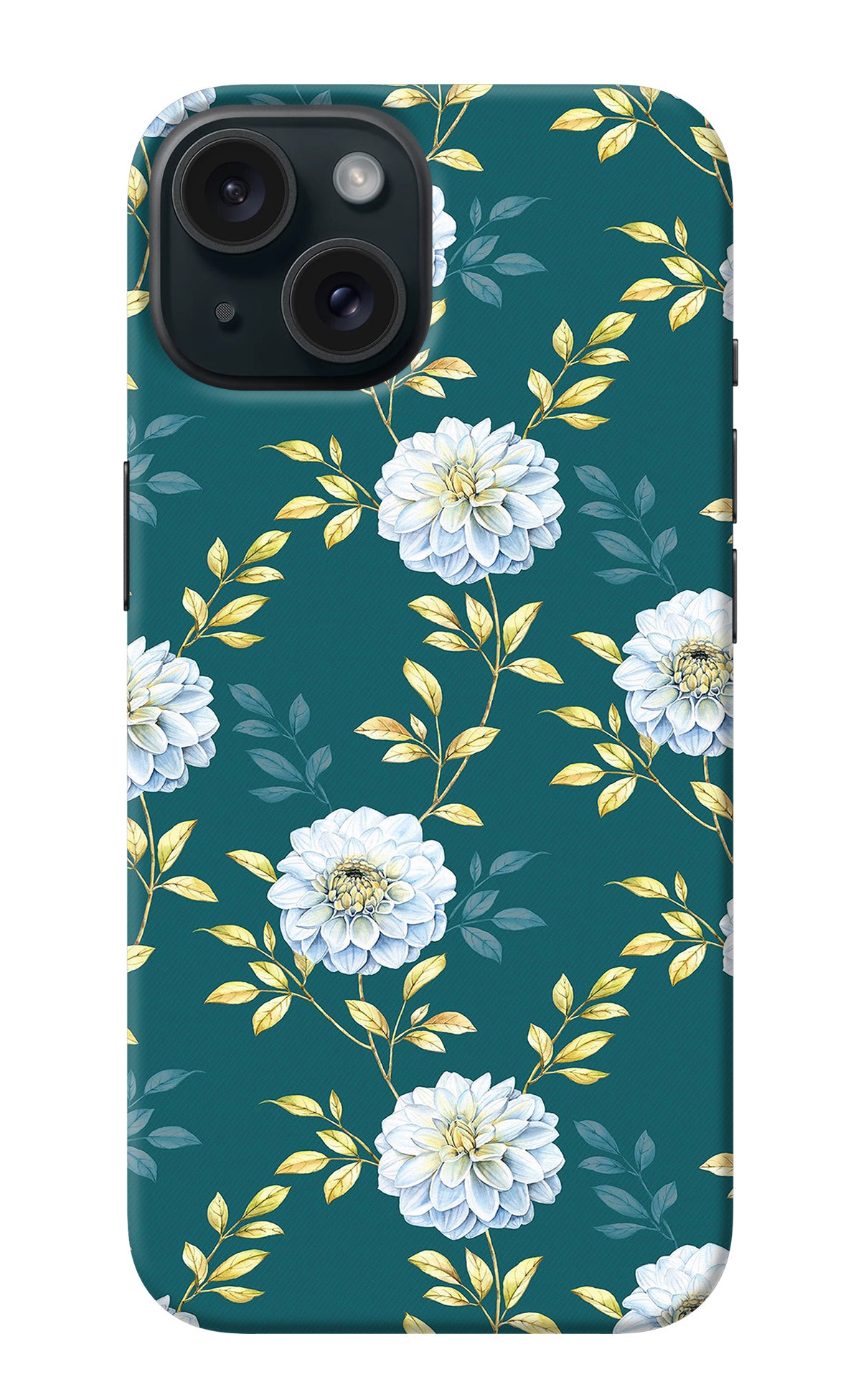 Flowers iPhone 15 Plus Back Cover