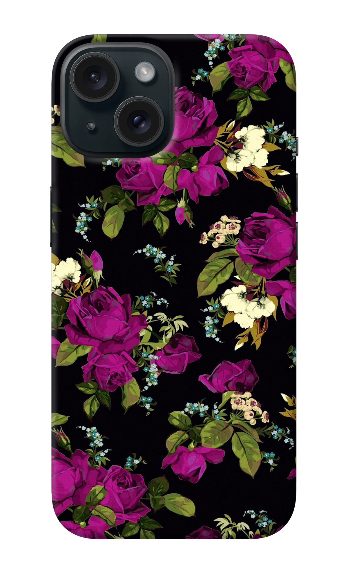 Flowers iPhone 15 Plus Back Cover