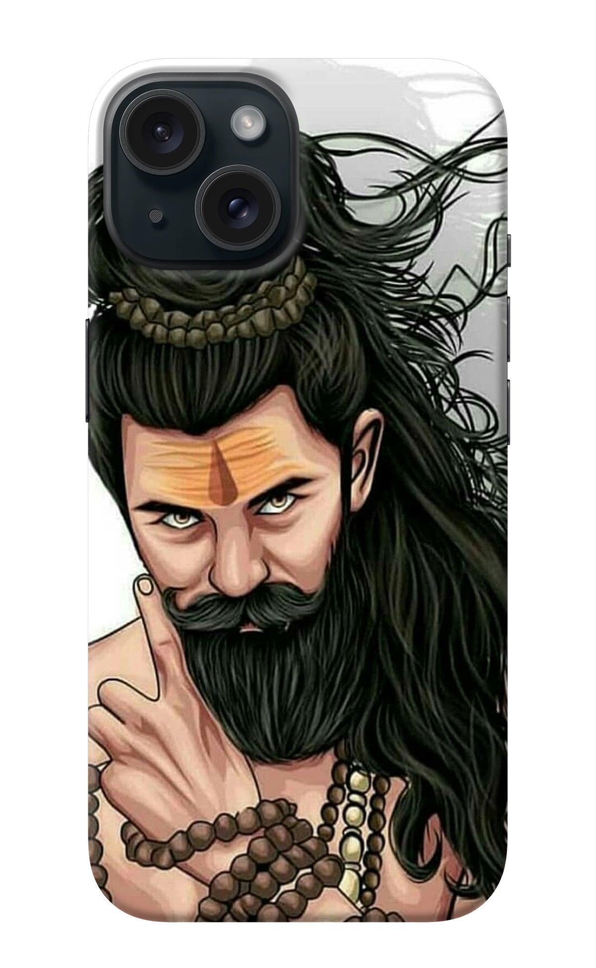 Mahadev iPhone 15 Plus Back Cover