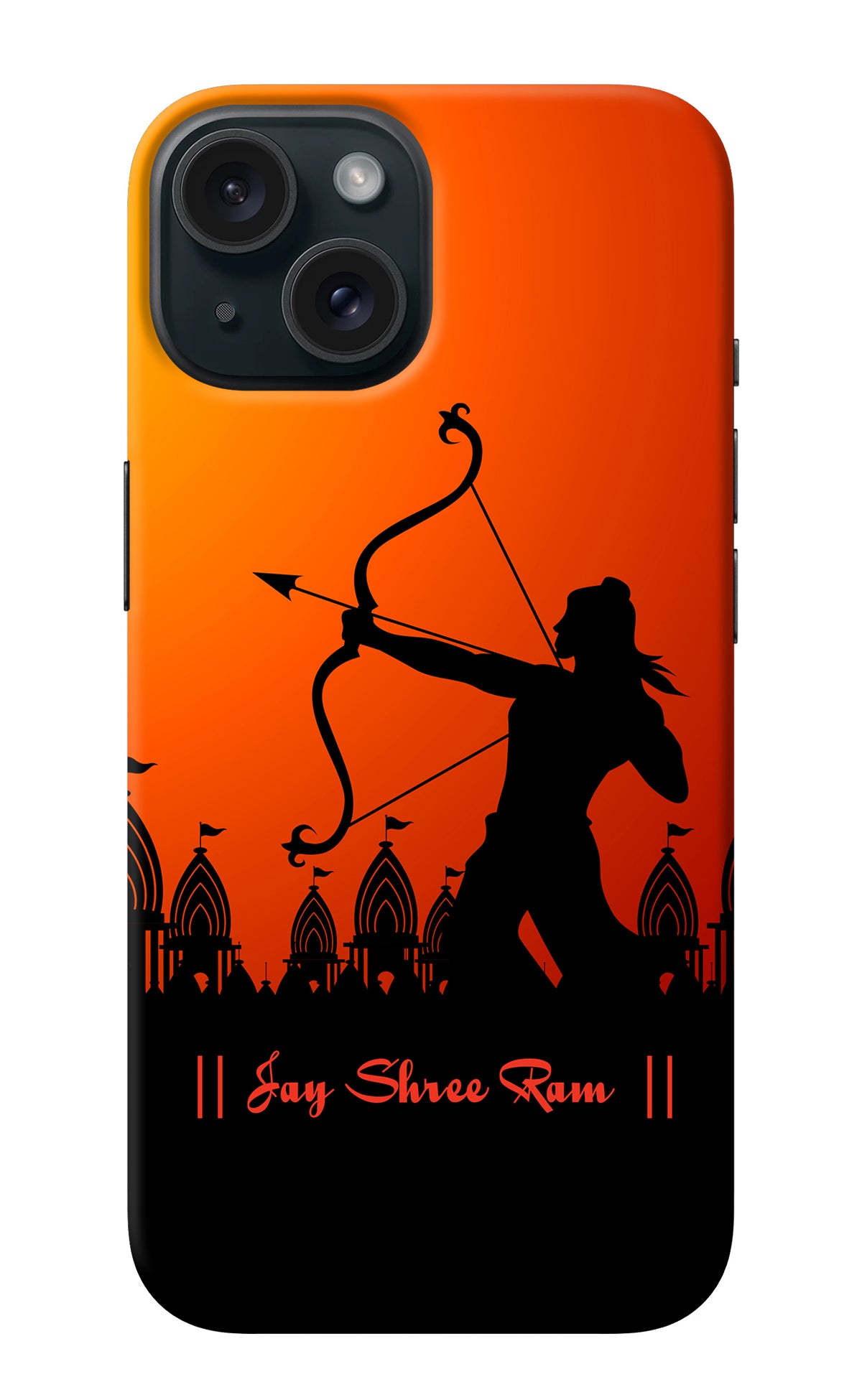 Lord Ram - 4 iPhone 15 Plus Back Cover