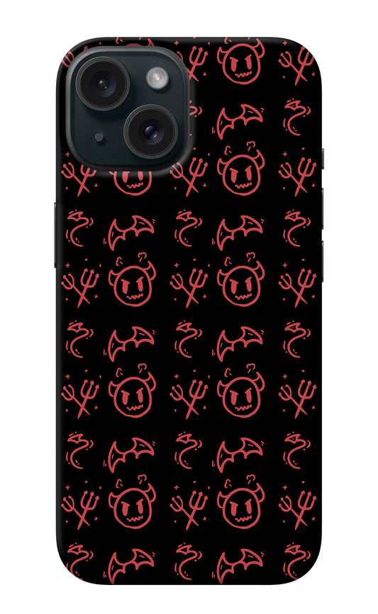 Devil iPhone 15 Plus Back Cover