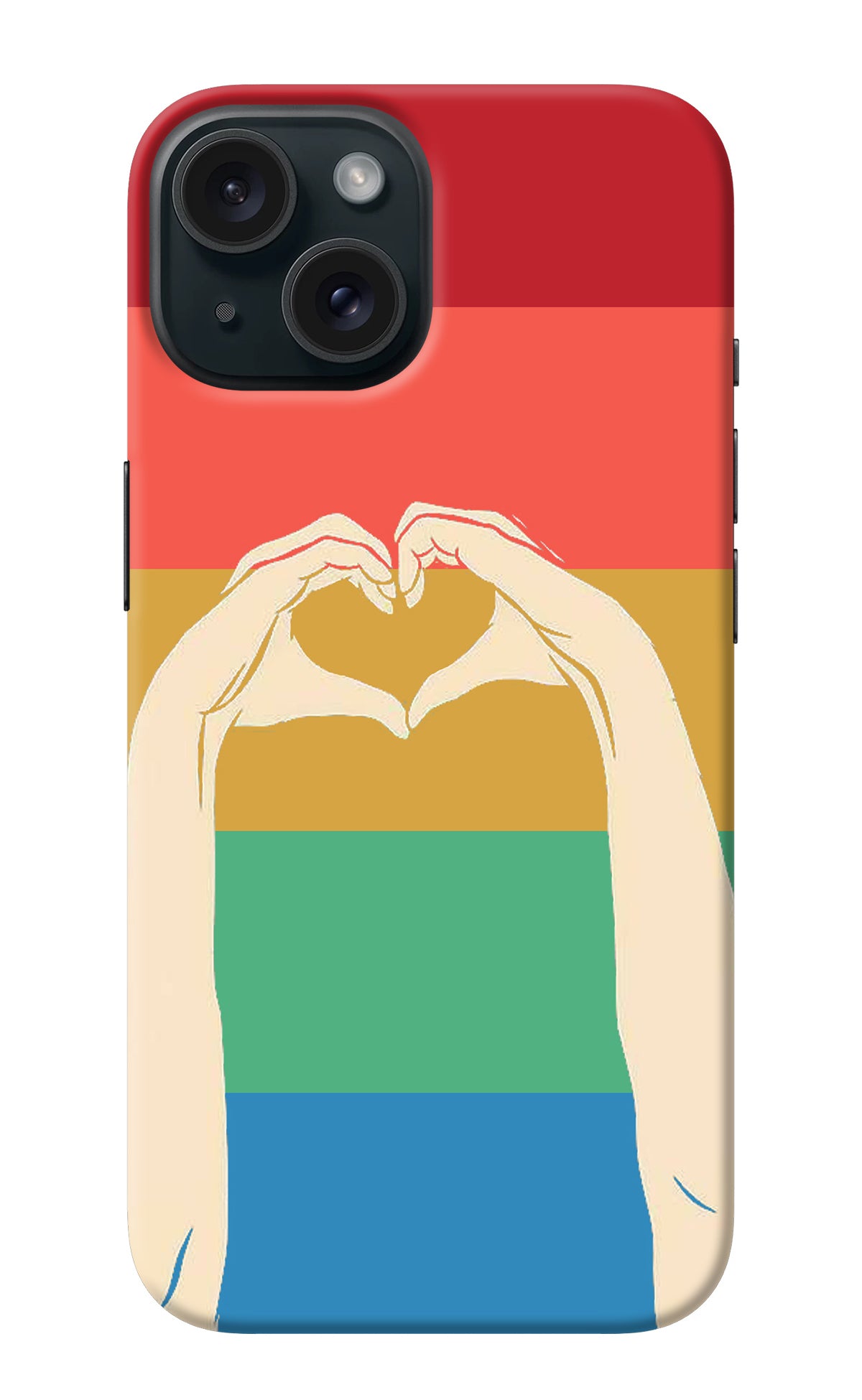 Vintage Love iPhone 15 Plus Back Cover