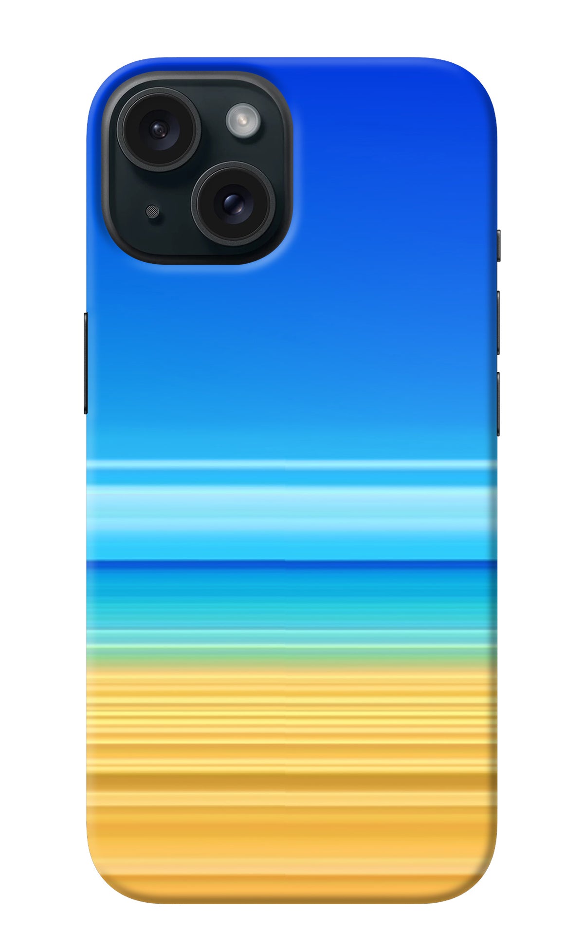 Beach Art iPhone 15 Plus Back Cover