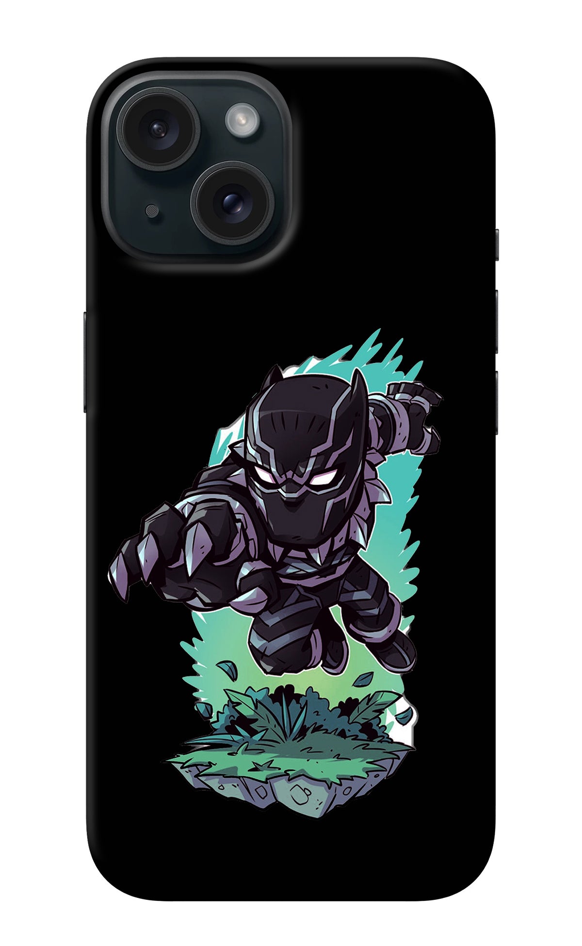 Black Panther iPhone 15 Plus Back Cover