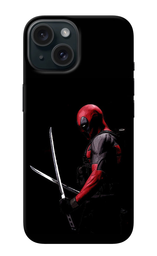 Deadpool iPhone 15 Plus Back Cover