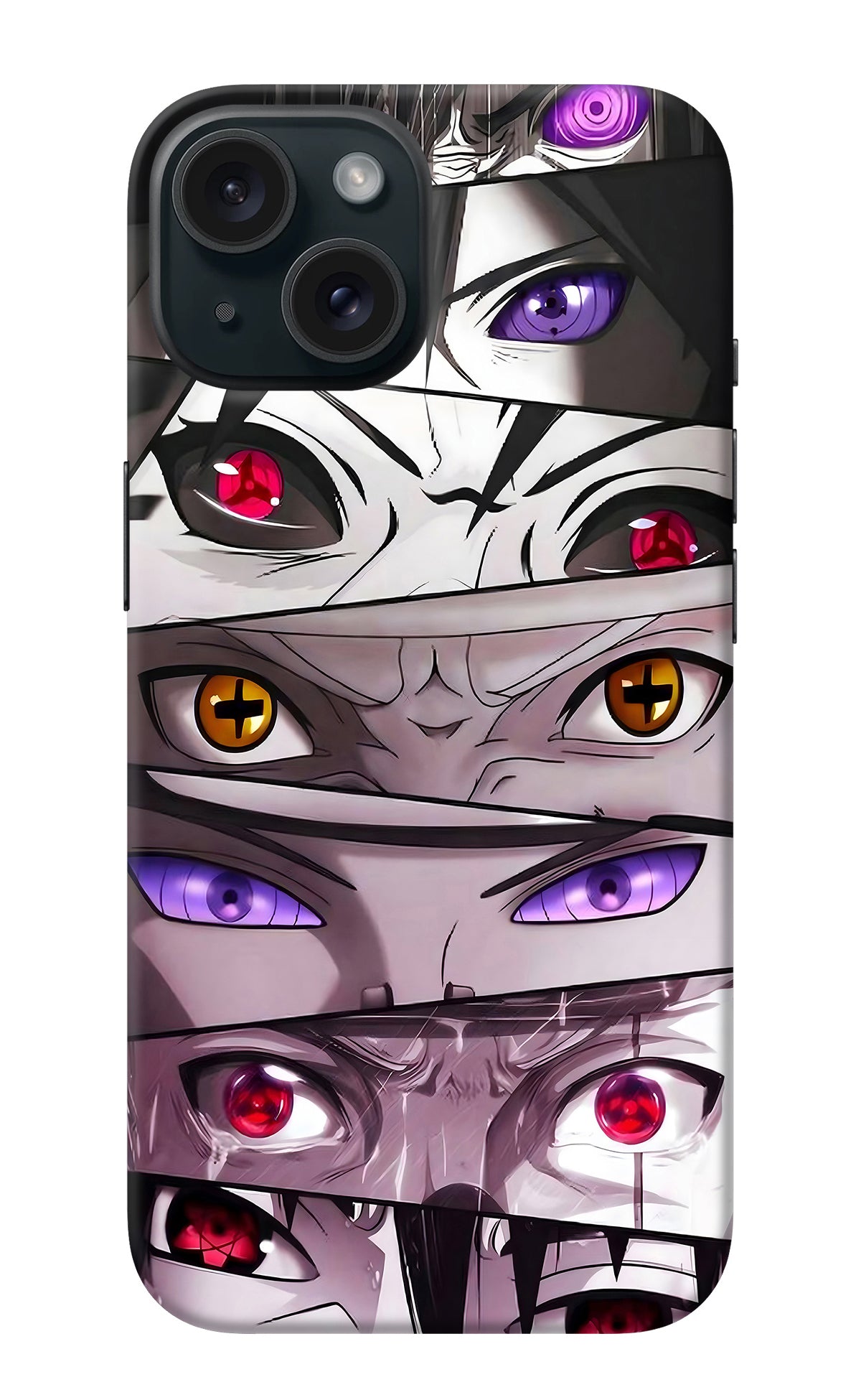 Naruto Anime iPhone 15 Plus Back Cover