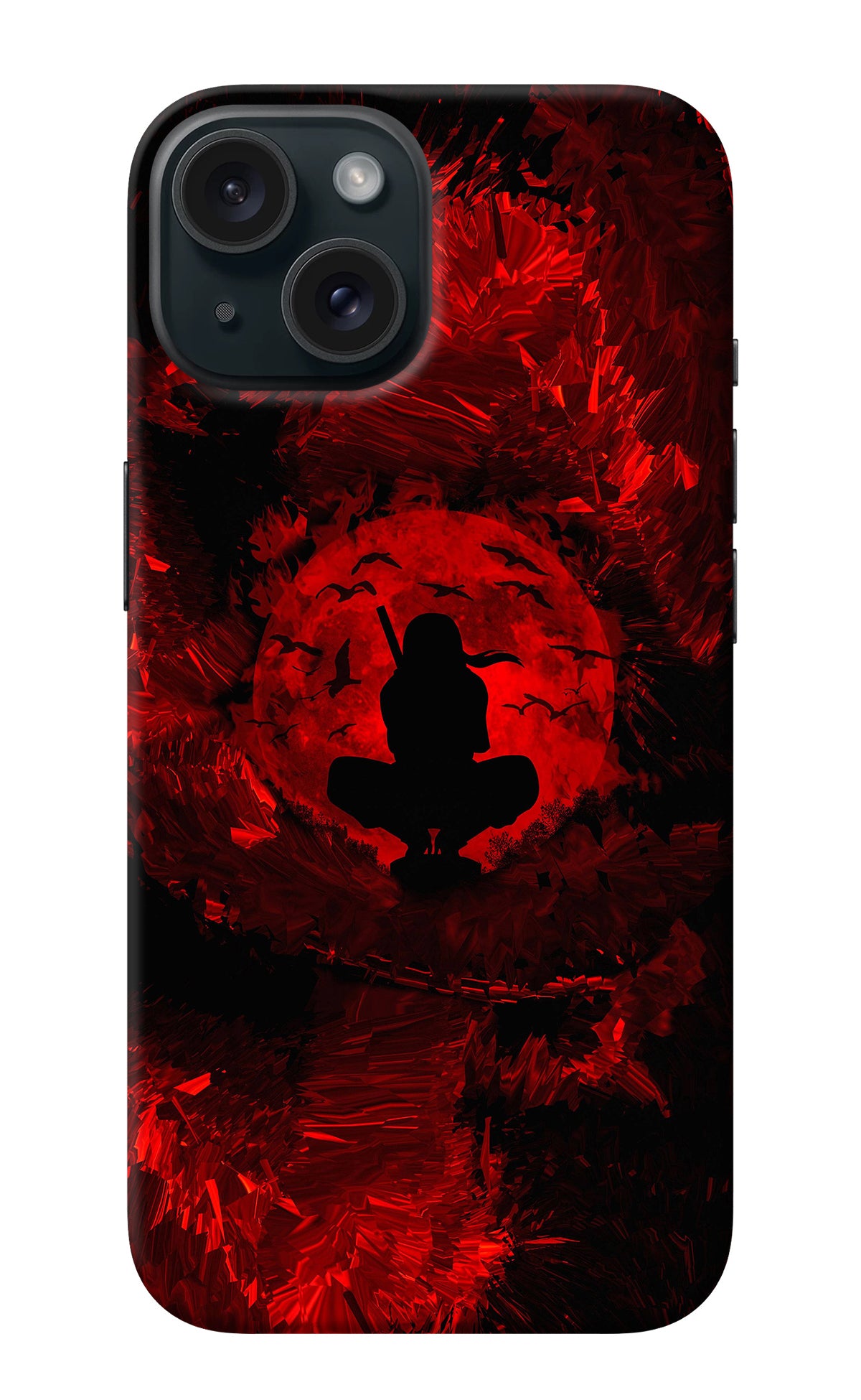 Itachi Uchiha iPhone 15 Plus Back Cover