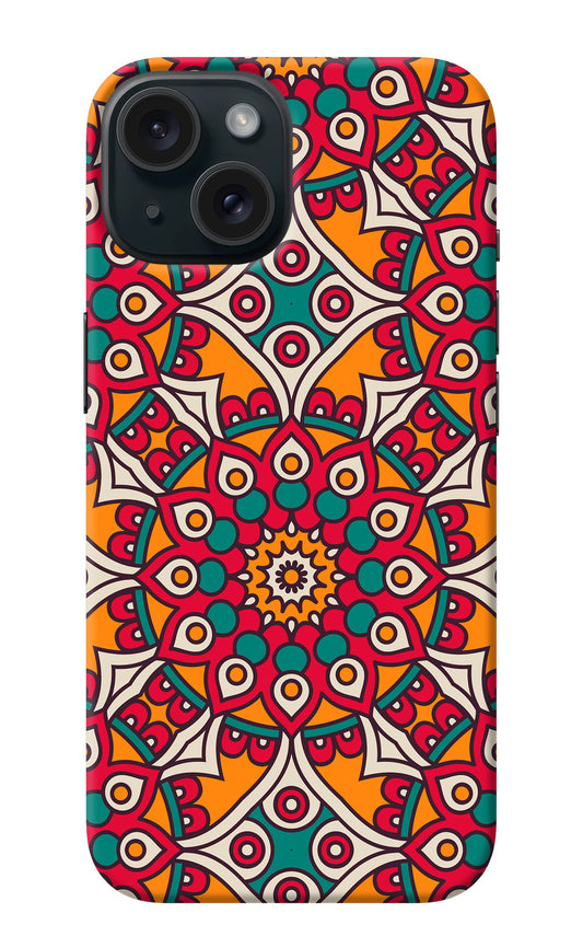 Mandala Art iPhone 15 Plus Back Cover