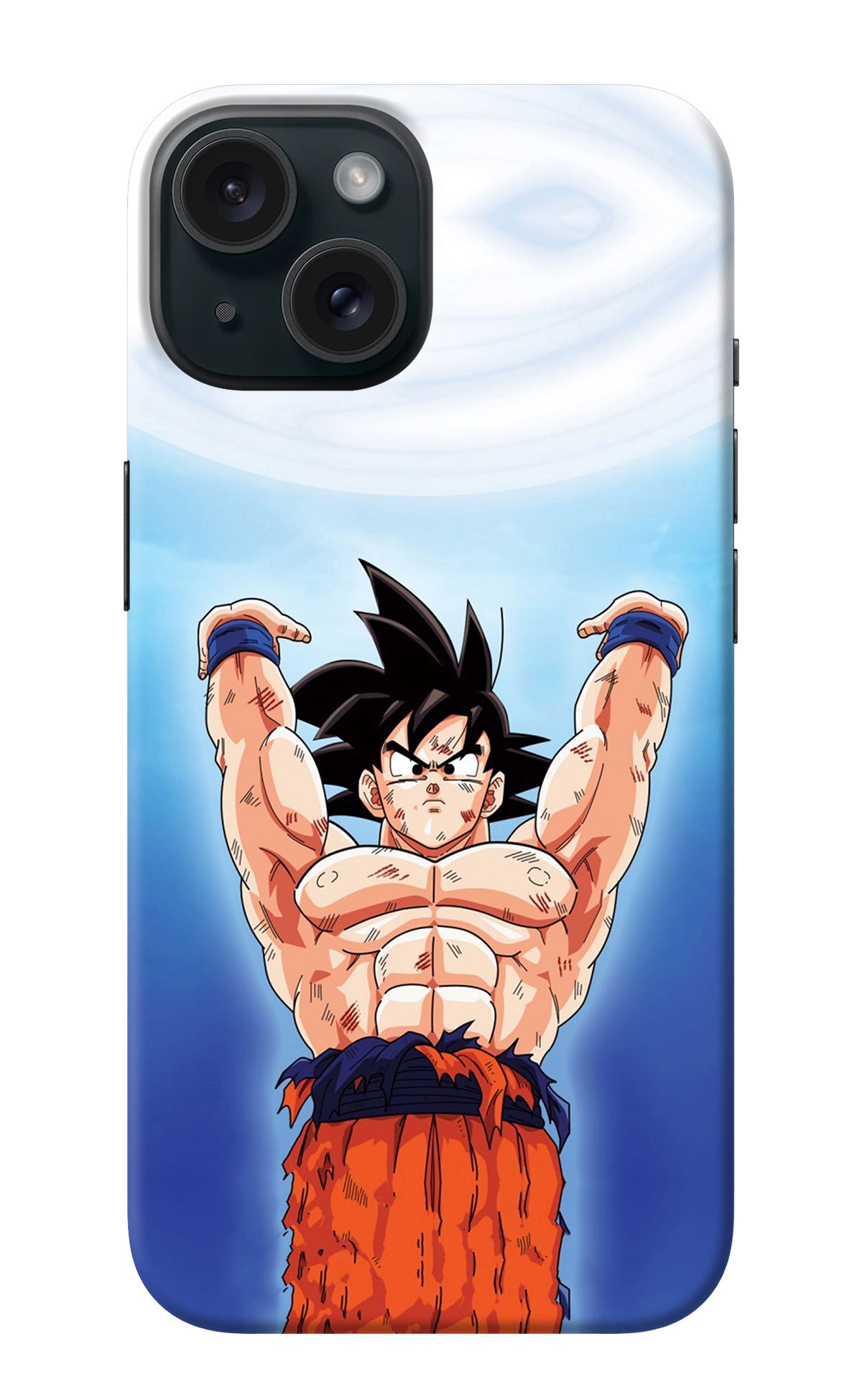 Goku Power iPhone 15 Plus Back Cover