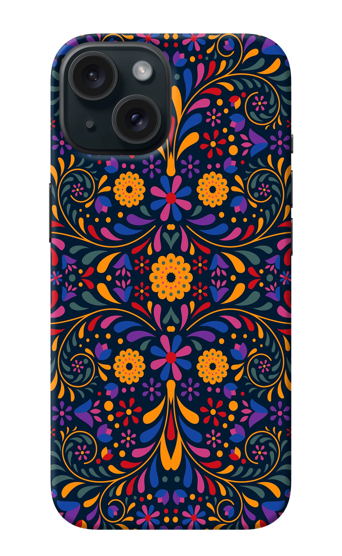 Mexican Art iPhone 15 Plus Back Cover