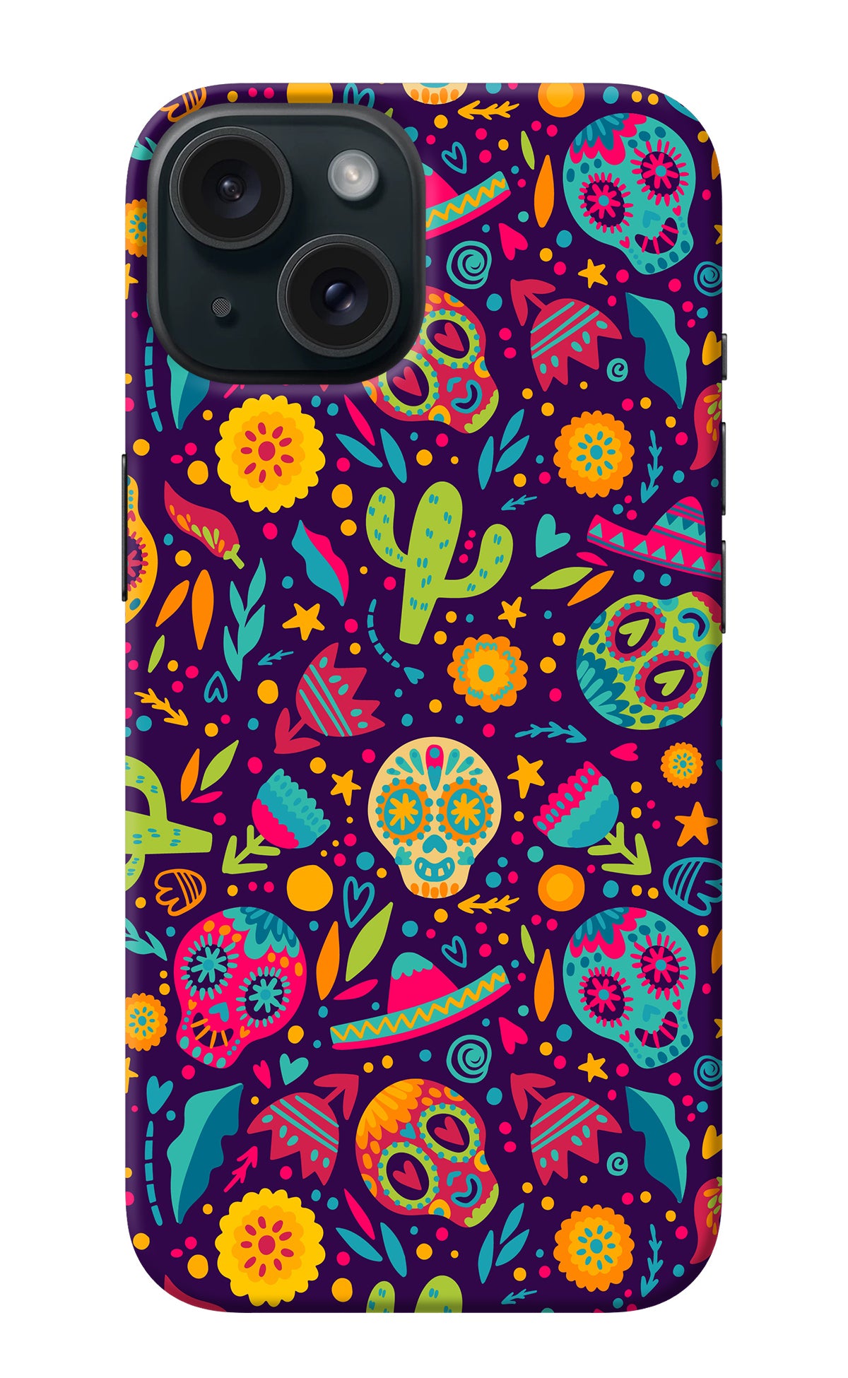 Mexican Design iPhone 15 Plus Back Cover