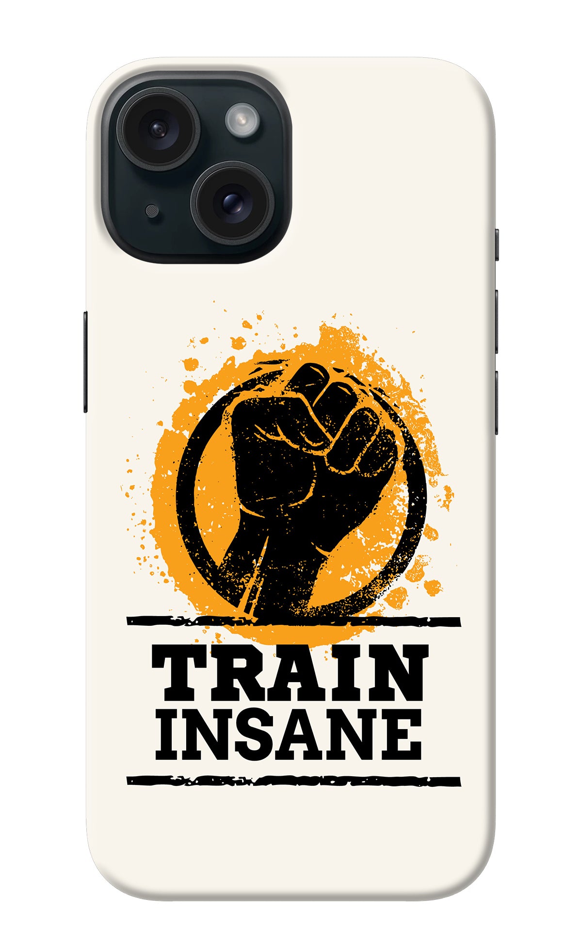 Train Insane iPhone 15 Plus Back Cover