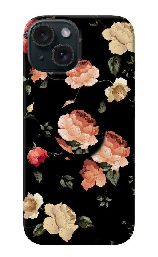 Flowers iPhone 15 Plus Pop Case