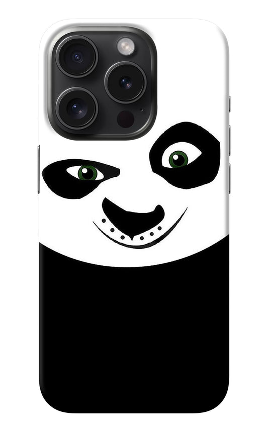 Panda iPhone 15 Pro Back Cover