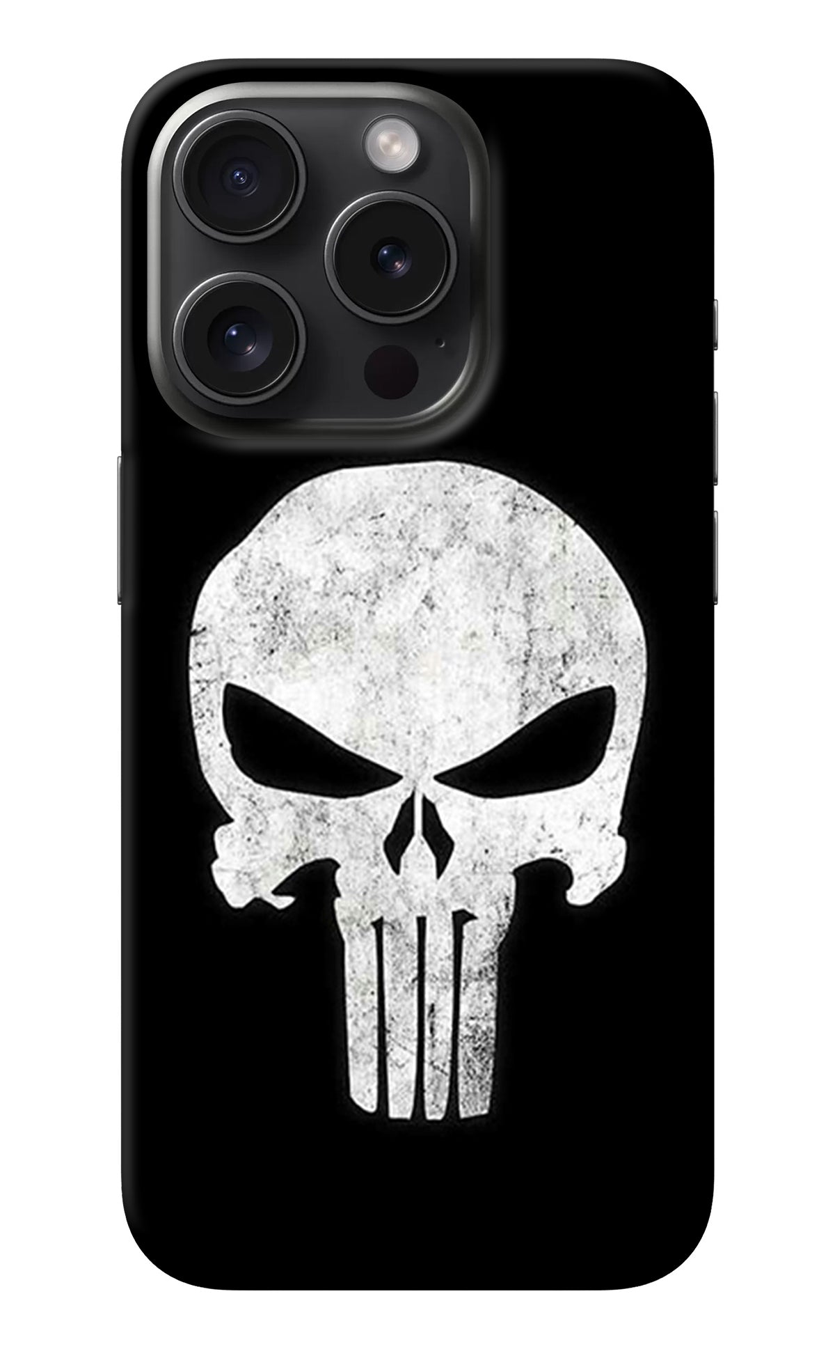 Punisher Skull iPhone 15 Pro Back Cover