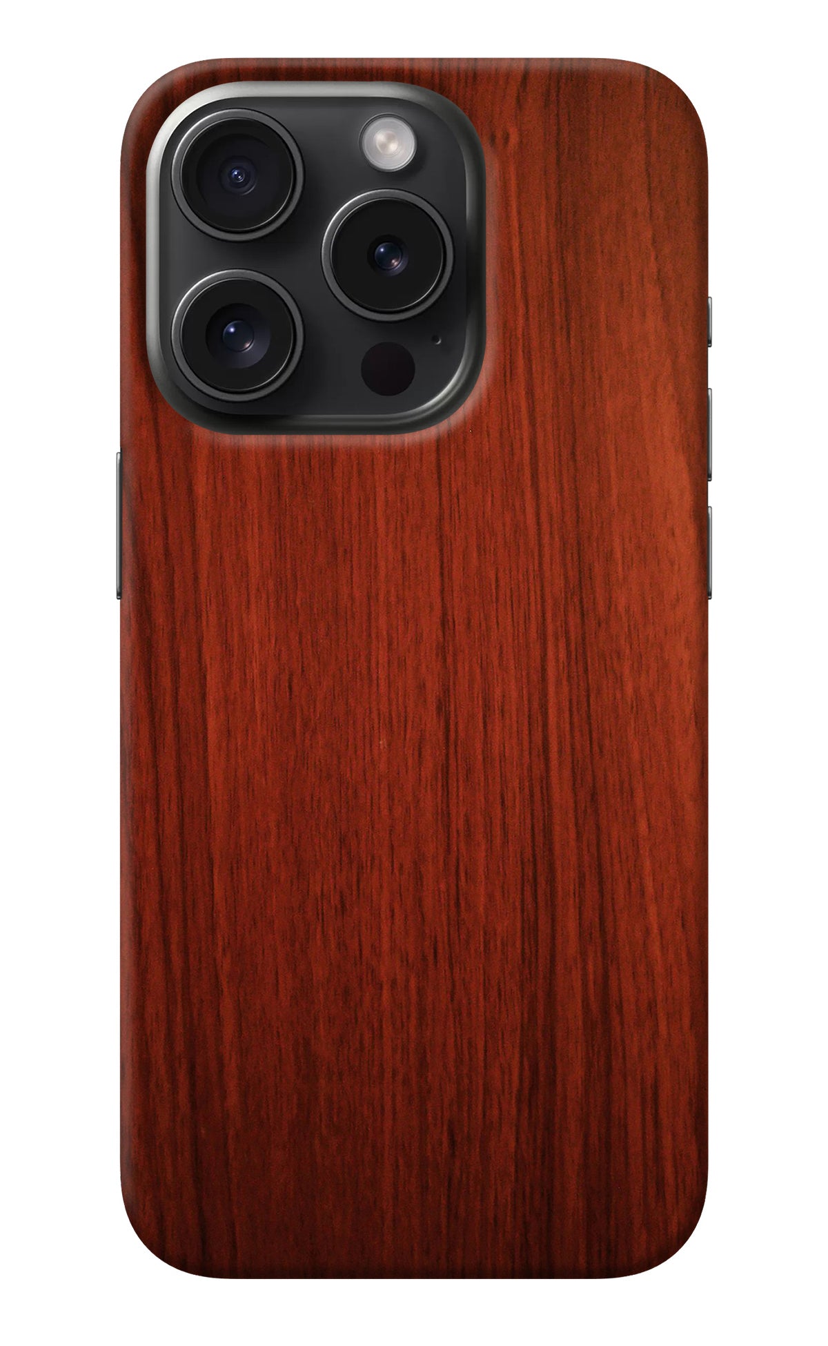 Wooden Plain Pattern iPhone 15 Pro Back Cover