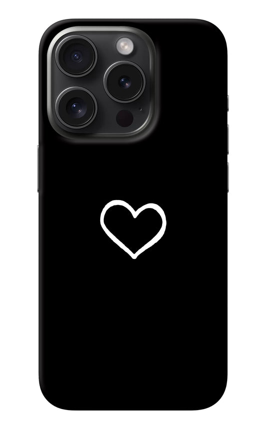 Heart iPhone 15 Pro Back Cover